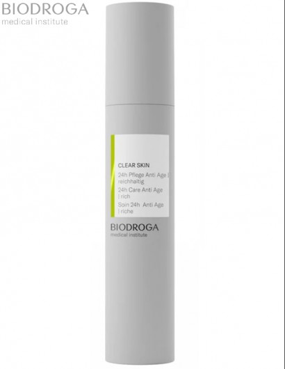 Biodroga CLEAR SKIN 24H Care Anti Age Rich